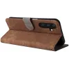 Coque portefeuille Phonesta Vintage Skin pour Samsung Galaxy A25 - Marron 4