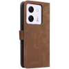 Coque portefeuille Phonesta Vintage Skin pour Xiaomi Poco M7 Pro - Marron 7