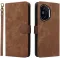 Coque portefeuille Phonesta Vintage Skin pour HONOR 400 - Marron
