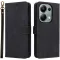 Coque portefeuille Phonesta Vintage Skin pour Xiaomi Redmi Note 14S/13 Pro / Xiaomi Poco M6 Pro - Noir