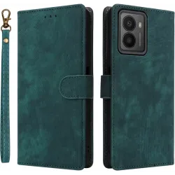Coque portefeuille Phonesta Vintage Skin pour HMD Fusion/Fusion X1 - Vert