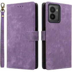 Coque portefeuille Phonesta Vintage Skin pour HMD Fusion/Fusion X1 - Violet