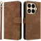 Coque portefeuille Phonesta Vintage Skin pour Xiaomi 15T Pro - Marron