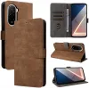 Coque portefeuille Phonesta Vintage Skin pour Xiaomi Poco M7 - Marron 9