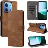 Coque portefeuille Phonesta Vintage Skin pour Xiaomi Redmi 15C / Xiaomi Poco C85 - Marron 9