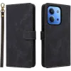 Coque portefeuille Phonesta Vintage Skin pour Xiaomi Redmi 15C / Xiaomi Poco C85 - Noir