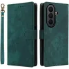 Coque portefeuille Phonesta Vintage Skin pour Samsung Galaxy Z Fold 7 - Vert