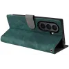 Coque portefeuille Phonesta Vintage Skin pour Samsung Galaxy Z Fold 7 - Vert 6