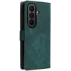 Coque portefeuille Phonesta Vintage Skin pour Samsung Galaxy Z Fold 7 - Vert 9