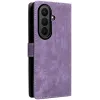 Coque portefeuille Phonesta Vintage Skin pour Samsung Galaxy Z Fold 7 - Violet 9