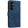 Coque portefeuille Phonesta Vintage Skin pour Samsung Galaxy S25 FE - Bleu 8