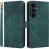Coque portefeuille Phonesta Vintage Skin pour Samsung Galaxy S25 FE - Vert 0