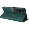 Coque portefeuille Phonesta Vintage Skin pour Samsung Galaxy S25 FE - Vert 4