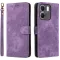 Coque portefeuille Phonesta Vintage Skin pour Oppo A5x - Violet