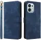 Coque portefeuille Phonesta Vintage Skin pour Oppo A6 Pro - Bleu