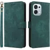 Coque portefeuille Phonesta Vintage Skin pour Oppo A6 Pro - Vert