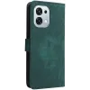 Coque portefeuille Phonesta Vintage Skin pour Oppo A6 Pro - Vert 7