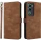 Coque portefeuille Phonesta Vintage Skin pour Oppo A5/A5m - Marron
