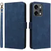 Coque portefeuille Phonesta Vintage Skin pour Oppo Reno14 - Bleu