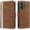 Coque portefeuille Phonesta Vintage Skin pour Oppo Reno14 - Marron