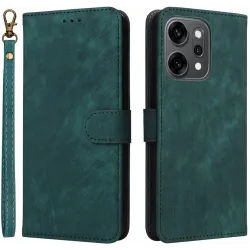 Coque portefeuille Phonesta Vintage Skin pour Oppo Reno14 - Vert