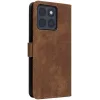 Coque portefeuille Phonesta Vintage Skin pour Motorola Edge 70 - Marron 8