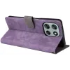 Coque portefeuille Phonesta Vintage Skin pour Motorola Moto G56 - Violet 4