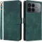 Coque portefeuille Phonesta Vintage Skin pour Xiaomi Poco F8 Ultra - Vert