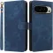 Coque portefeuille Phonesta Vintage Skin pour Google Pixel 10 Pro XL - Bleu