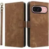 Coque portefeuille Phonesta Vintage Skin pour Google Pixel 10 / 10 Pro - Marron