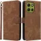 Coque portefeuille Phonesta Vintage Skin pour Motorola Moto G86 Power - Marron