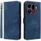Coque portefeuille Phonesta Vintage Skin pour Oppo Find X9 Pro - Bleu