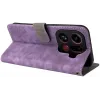 Coque portefeuille Phonesta Vintage Skin pour Oppo Find X9 Pro - Violet 4
