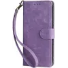 Coque portefeuille Phonesta Vintage Skin pour Samsung Galaxy S26 Ultra - Violet 6