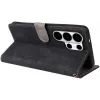 Coque portefeuille Phonesta Vintage Skin pour Samsung Galaxy S26 Ultra - Noir 3