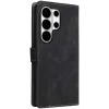 Coque portefeuille Phonesta Vintage Skin pour Samsung Galaxy S26 Ultra - Noir 7