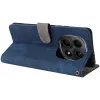Coque portefeuille Phonesta Vintage Skin pour Xiaomi Redmi Note 15 4G/5G / Xiaomi Poco M8 - Bleu 4