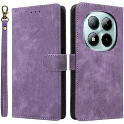 Coque portefeuille Phonesta Vintage Skin pour Xiaomi Redmi Note 15 Pro 4G - Violet