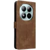 Coque portefeuille Phonesta Vintage Skin pour Xiaomi Redmi Note 15 Pro 5G - Marron 7