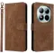 Coque portefeuille Phonesta Vintage Skin pour Xiaomi Redmi Note 15 Pro Plus / Xiaomi Poco M8 Pro - Marron
