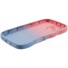 Coque arrière en silicone Phonesta Wavy Gradient pour Apple iPhone 16 Plus - Rose/Bleu 4