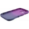Coque arrière en silicone Phonesta Wavy Gradient pour Apple iPhone 16 Pro Max - Violet 4