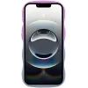 Coque arrière en silicone Phonesta Wavy Gradient pour Apple iPhone 17e/16e - Violet 3