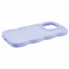 Coque arrière en silicone Phonesta Wavy pour Xiaomi 14T - Violet 5