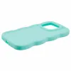Coque arrière en silicone Phonesta Wavy pour Xiaomi 14T Pro - Vert menthe 5