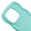 Coque arrière en silicone Phonesta Wavy pour Xiaomi 14T Pro - Vert menthe 6