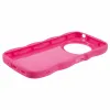Coque arrière en silicone Phonesta Wavy pour Xiaomi Redmi 14C / Xiaomi Poco C75 - Hot Pink 4