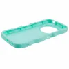 Coque arrière en silicone Phonesta Wavy pour Xiaomi Redmi 14C / Xiaomi Poco C75 - Vert menthe 4