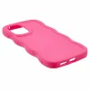 Coque arrière en silicone Phonesta Wavy pour Samsung Galaxy A16 - Hot Pink 4