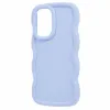 Coque arrière en silicone Phonesta Wavy pour Samsung Galaxy A16 - Violet 3